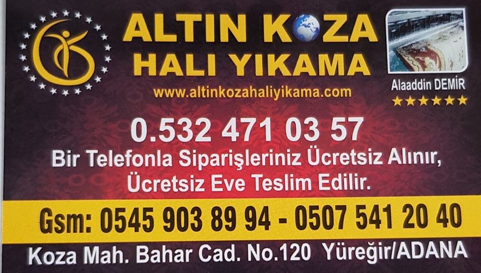 ALTIN KOZA HALI YIKAMA Yüreğirde En Uygun Halı Yıkamacı