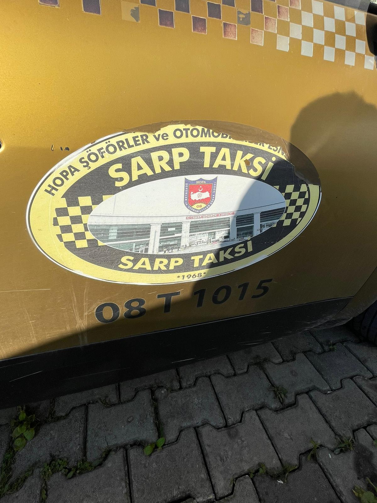 Sarp Gümrük Sınır Kapısı Taksi Sarp Sınır Kapısı En Yakın Taksi